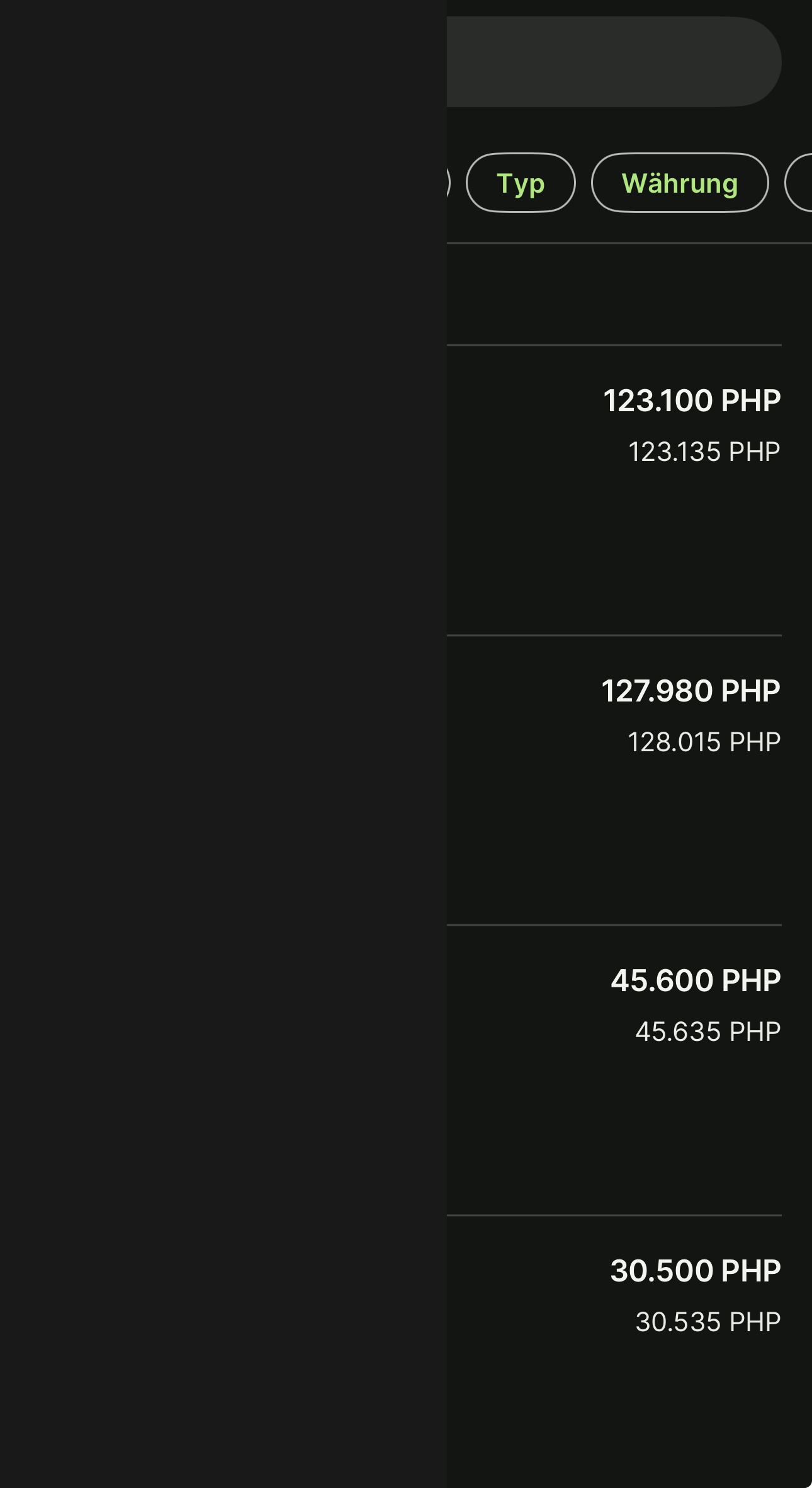 Real payout receipts showing weekly transfers